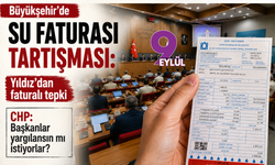 Büyükşehir’de su faturası tartışması: Yıldız’dan faturalı tepki