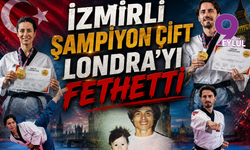 İzmirli şampiyon çift, Londra’yı fethetti: Sıradaki hedef Güney Kore’de dünya zirvesi