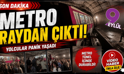 İstanbul'da metro raydan çıktı: Yolcular tünelde tahliye edildi