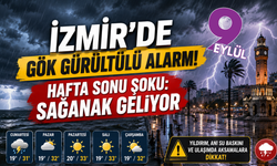 Meteoroloji'den İzmir'e sağanak alarmı: Kavurucu sıcakların ardından gök gürültülü yağış geliyor