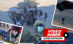 Paraşüt faciası: Kayalıklara çarptılar
