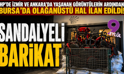 CHP Bursa'da Kriz Derinleşti: İl Binasına Sandalyeli Barikat