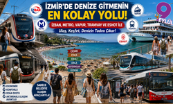 İzmir'de otomobilsiz deniz keyfi: Toplu ulaşımla gidilebilen en güzel halk plajları