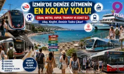 İzmir’de otomobilsiz deniz keyfi: Toplu ulaşım ile ulaşılabilen halk plajları