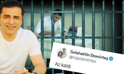 Selahattin Demirtaş'tan dikkat çeken paylaşım: "Az kaldı"