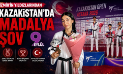 İzmir’in yıldızlarından Kazakistan’da madalya şov