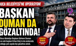 Buca Belediyesi’ne şafak operasyonu! Başkan Görkem Duman dahil 62 kişi hakkında gözaltı kararı