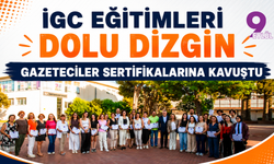 İGC eğitimleri dolu dizgin... Gazeteciler sertifikalarına kavuştu
