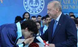 Erdoğan'ın torunu mezun oldu