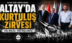 Altay’da umutları yeşerten buluşma! Çebi, Kanlı ve Özgener aynı masada