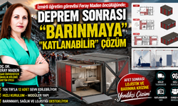 Deprem sonrası barınmaya "katlanabilir" çözüm