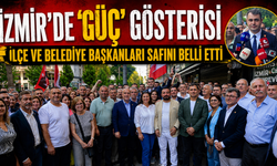 CHP İzmir'de Güç Gösterisi: İlçe ve Belediye Başkanları Çağatay Güç'ün Yanında