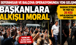 Başkan yiğit ve yetişkin ile 26 kişi sağlık kontrolüne götürüldü