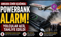 Ankara-İzmir uçağında powerbank alarmı: Yolcular acil tahliye edildi