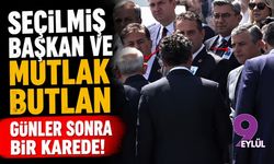 Seçilmiş başkan ve mutlak butlan günler sonra bir karede!