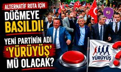 Alternatif rota için düğmeye basıldı: Yeni partinin adı 'Yürüyüş' mü olacak?