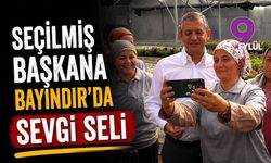 Seçilmiş başkana Bayındır'da sevgi seli