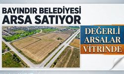 Bayındır Belediyesi arsa satıyor!