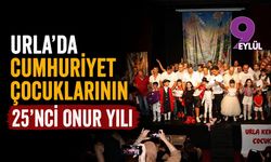 Urla'da Cumhuriyet Çocuklarının 25' nci Onur Yılı