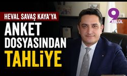 Heval Savaş Kaya'ya anket dosyasından tahliye