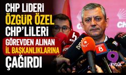 CHP Lideri Özgür Özel CHP'lileri görevden alınan İl Başkanlıklarına çağırdı