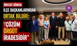 75 önceki dönem ilçe başkanından ortak bildiri: “Çözüm örgüt iradesidir”