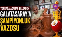 Toprağa adanan ellerden Galatasaray'a şampiyonluk vazosu