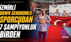 İzmirli özel sporcu Alper Öztürk artistik cimnastikte dünyayı fethetti