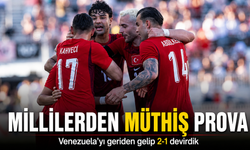 A Milli Takım Venezuela’yı geriden gelip devirdi: Dünya Kupası öncesi ikide iki