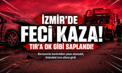 İzmir’de ölümlü kaza: Otomobil TIR’ın altına girdi