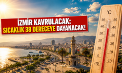 İzmir kavrulacak: Sıcaklık 38 dereceye dayanacak! İşte ilçe ilçe 5 günlük hava durumu