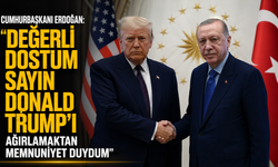 Cumhurbaşkanı Erdoğan: "Değerli dostum Sayın Donald Trump’ı ağırlamaktan memnuniyet duydum"