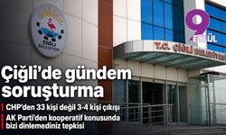Çiğli’de gündem soruşturma: CHP’den 33 kişi değil 3-4 kişi çıkışı