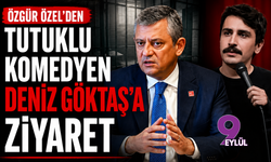 Özgür Özel'den tutuklu komedyen Deniz Göktaş'a ziyaret