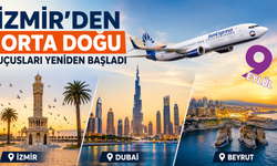 İzmir'den Orta Doğu uçuşları başladı