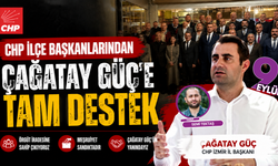 CHP İzmir ilçe başkanlarından Çağatay Güç’e destek bildirisi