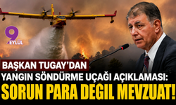 Başkan Tugay’dan yangın söndürme uçağı açıklaması: Sorun para değil mevzuat!