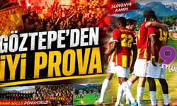 Göztepe'den iyi prova!