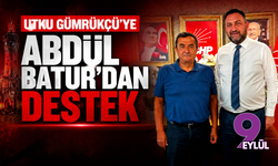 Utku Gümrükçü’ye Abdül Batur’dan destek