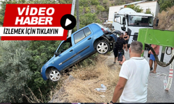 Mucize kurtuluş; Uçurumda asılı kaldı