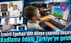 İzmirli Egehan’dan dünya çapında başarı: Kodlama ödülü Türkiye’ye geldi