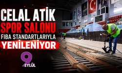 Celal Atik Spor Salonu FIBA standartlarıyla yenileniyor