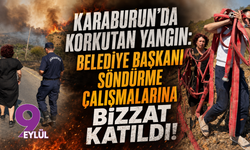 Karaburun’da Korkutan Yangın: Belediye Başkanı Söndürme Çalışmalarına Bizzat Katıldı!