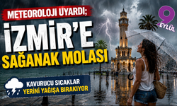 İzmir’de yarın gök gürültülü sağanak ve kuvvetli rüzgar