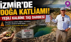 Foça’da taş ocağı tepkisi: “Çevre katliamını durdurun, ruhsatları iptal edin”