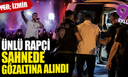 İzmir’de sahneye polis operasyonu: Rapçi Uzay Çeşme’de gözaltına alındı