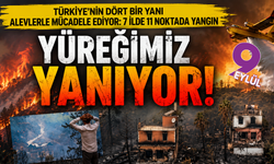 Türkiye’nin dört bir yanı alevlerle mücadele ediyor: 7 ilde 11 noktada yangın