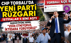 CHP Torbalı’da istifalar 5 bini aştı: “Veda etmiyoruz, iktidara yürüyoruz”