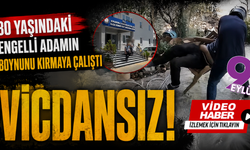 Engelli vatandaşa kasklı saldırı