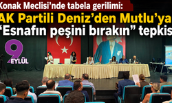 Konak Meclisi’nde tabela gerilimi: AK Partili Deniz’den Mutlu’ya, “Esnafın peşini bırakın” tepkisi